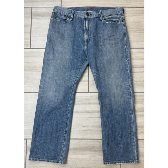 Levi's Red Collection Limited Edition Straight Leg Jeans Distressed Men's 38X30 - Picture 1 of 7